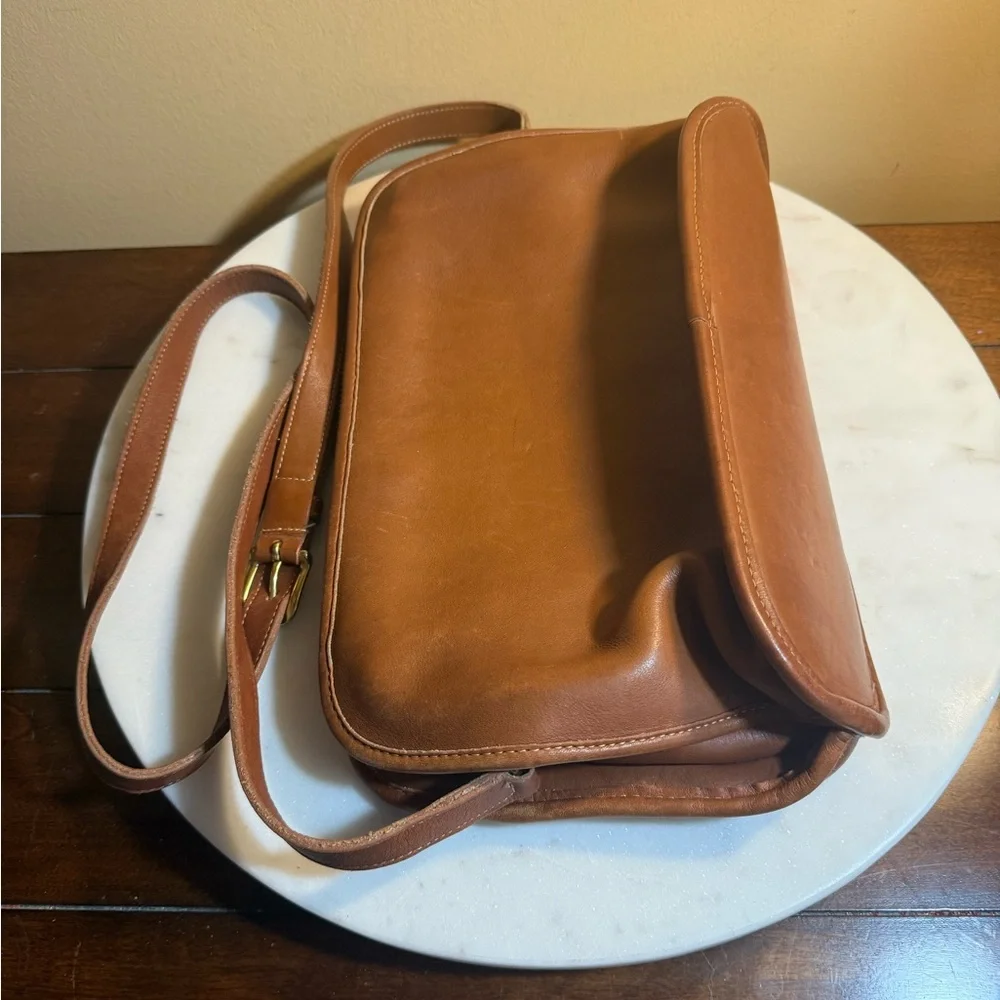 COACH vintage British tan OLIVER bag🔥9902 - Picture 15 of 16